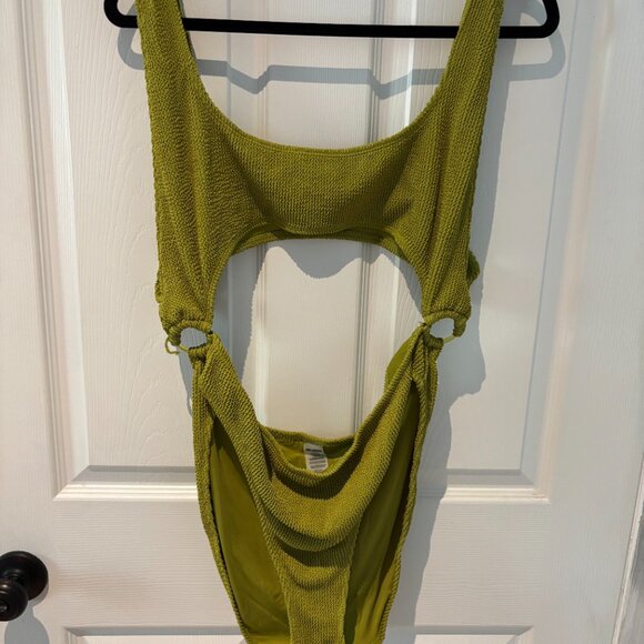 Good American Green Monokini - Picture 3 of 4